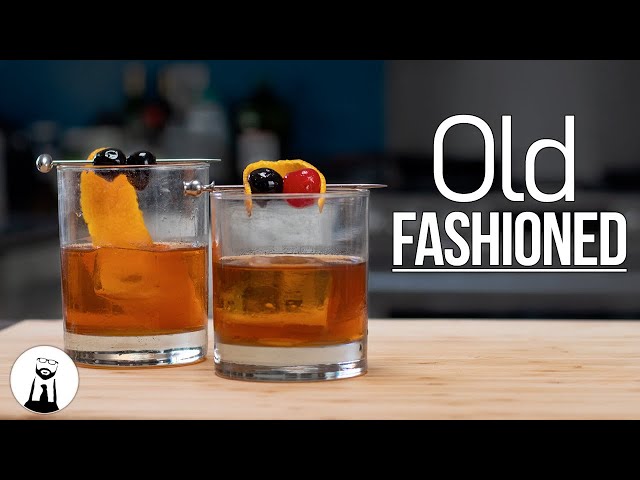 Old Fashioned Cocktail, Two Versions of the CLASSIC! (Low-Carb & Keto)