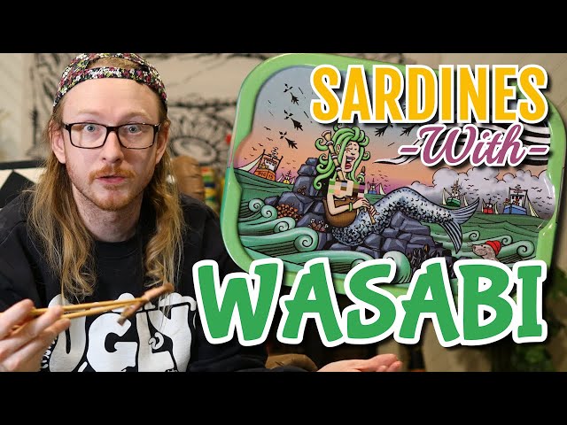 SARDINES IN WASABI??? - First Tin From La Quiberonnaise! | Let's 'Dine About It! #33