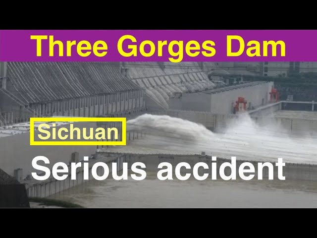 China Three Gorges Dam ● Serious accident in Sichuan  January 16, 2022 ● Water Level China Flood