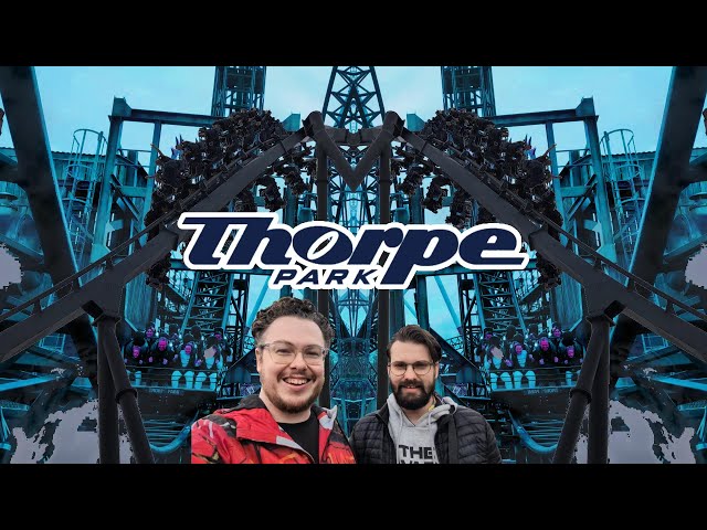 THORPE PARK APRIL 2024 | 1 MONTH BEFORE HYPERIA OPENS | ALL MAJOR RIDES AND REVIEW | VLOG