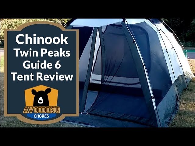 Best Family Car Camping Tent Chinook Twin Peaks Guide 6 Tent Review