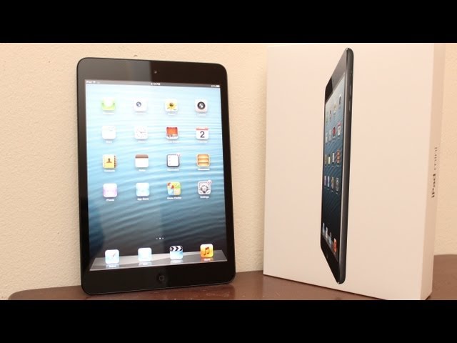 OFFICIAL iPad Mini (Slate) Unboxing
