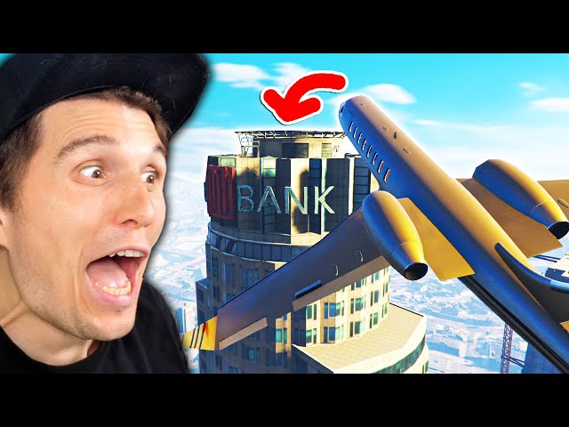 Er landet PERFEKT auf dem MAZE BANK TOWER! | GTA Online