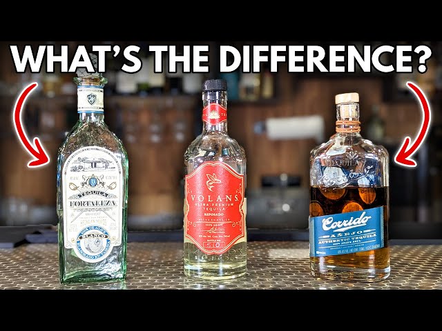 Blanco vs Reposado vs Añejo Tequila: What's the Difference?
