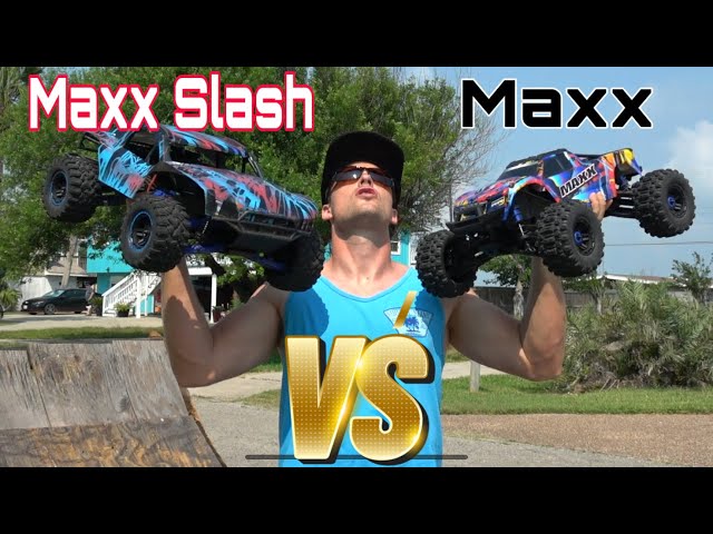 Traxxas Maxx VS Maxx Slash!!!