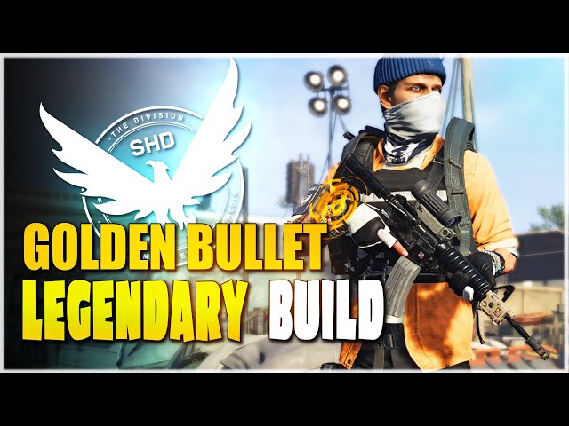 Solo LEGENDARY BUILD Tested with GOLDEN BULLET - My Best Striker PvE BUILD - The Division 2
