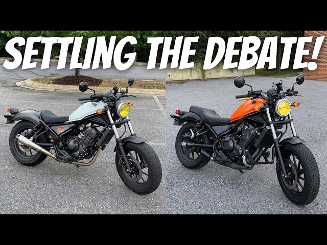 Honda Rebel 300 vs 500- Which One Should You Get?!