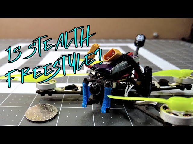 Can a 1S FPV drone be stealthy and still shred the face off of your local park?  Meet the Pork Chop!