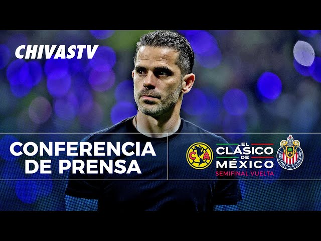 Fernando Gago en Conferencia de Prensa | América vs Chivas | Clausura 2024