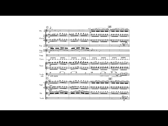 Feld: Cello Concerto — Full Score