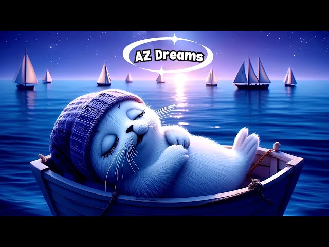SLEEP in 5 Minutes with this LULLABY with Sea Sounds ❤️ Original Piano Music | AZ Dreams