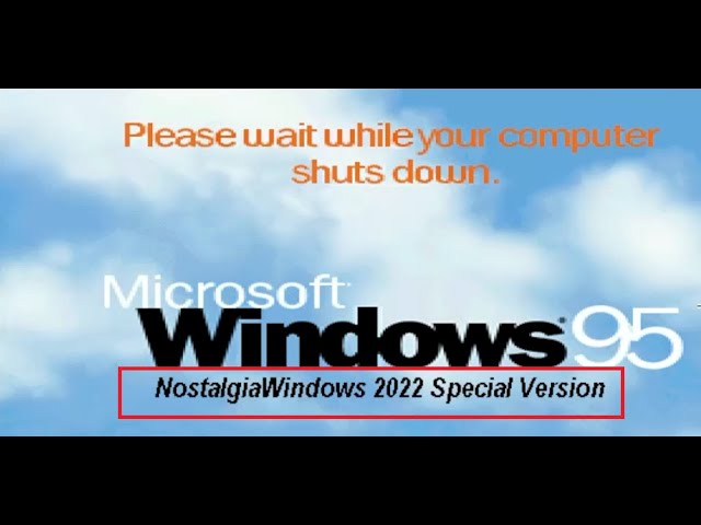 How to change Windows 9X Start/Shutdown screen pictures