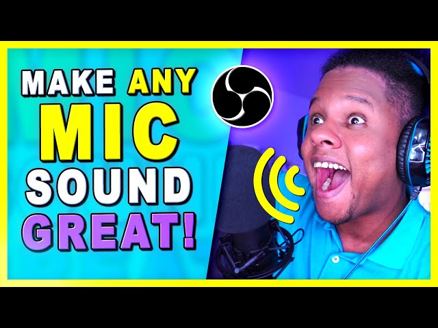 Make ANY MIC sound BETTER in OBS studio with this 1 VST plugin