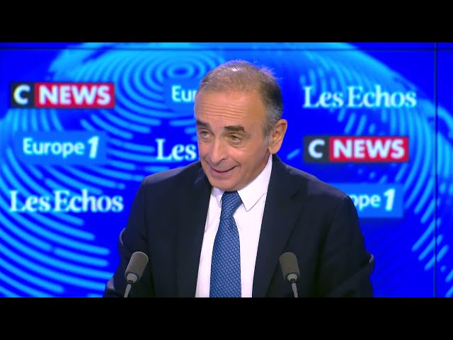 Eric Zemmour : "Derrière Jean-Luc Mélenchon, il y a l'émergence d'un peuple islamo-gauchiste"