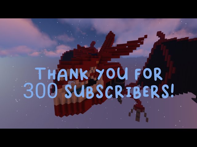 THANK YOU FOR 300 SUBS | Hypixel Skyblock