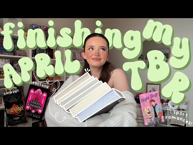attempting to finish my monthly tbr!! 🌼🌱🌸📚🗓️ reading all the books on my april tbr!