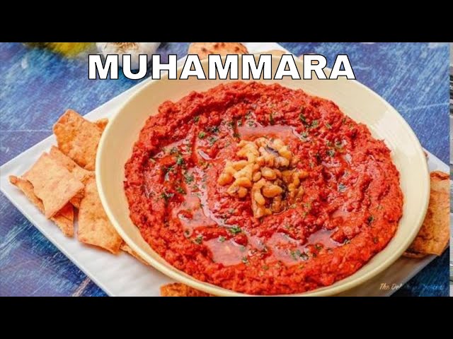 Muhammara (Roasted Red Pepper Dip)