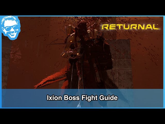 Ixion Boss Fight Guide (Crimson Wastes - Boss 2) - Full Narrated Walkthrough - Returnal [4k]