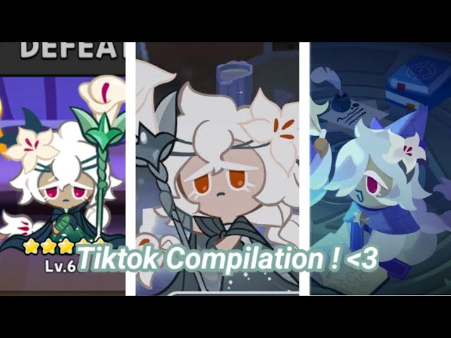 White Lily Cookie TikTok Compilation ! 🍪🌸 | #crk #whitelilycookie #tiktokcompilation