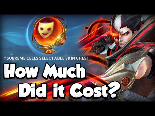 SUPREME CELL GACHA SKINS - HOW MUCH DID IT COST? - WILD RIFT