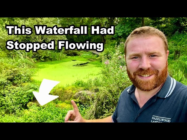 RESTORING A WATERFALL In A NATURAL Stream