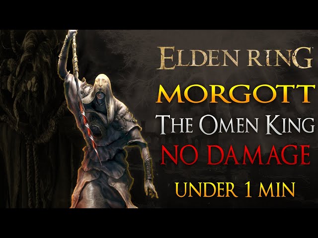 Morgott the Omen King - No Damage-Summon-Cheese under one minute