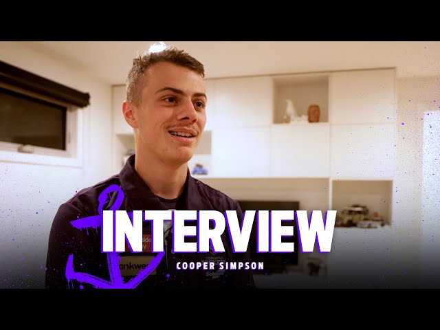 'I'm super honoured, grateful, and can't wait to be part of the club' | Cooper Simpson