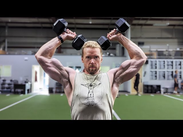 Scott Press Shoulder Exercise Tutorial | Isolate & Build Mr Olympia Shoulders