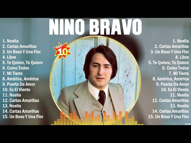 Nino Bravo 10 Super Éxitos Románticas Inolvidables MIX - ÉXITOS Sus Mejores Canciones