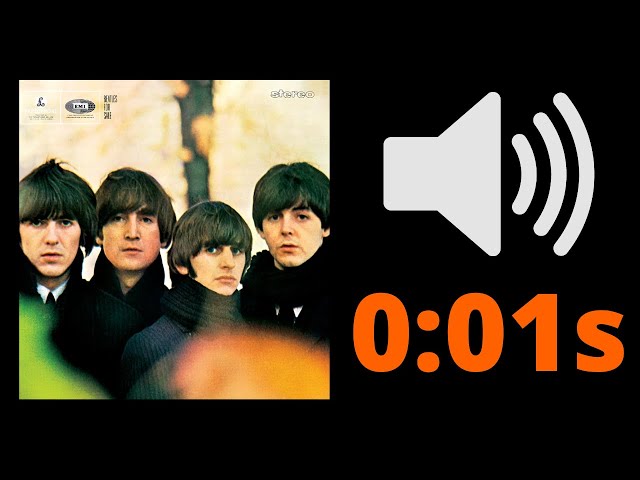 Can You Guess The Beatles Song In 1 Second? | Hard