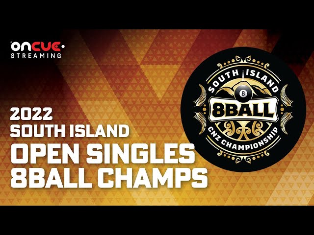2022 South Island Open Singles 8 Ball Championship