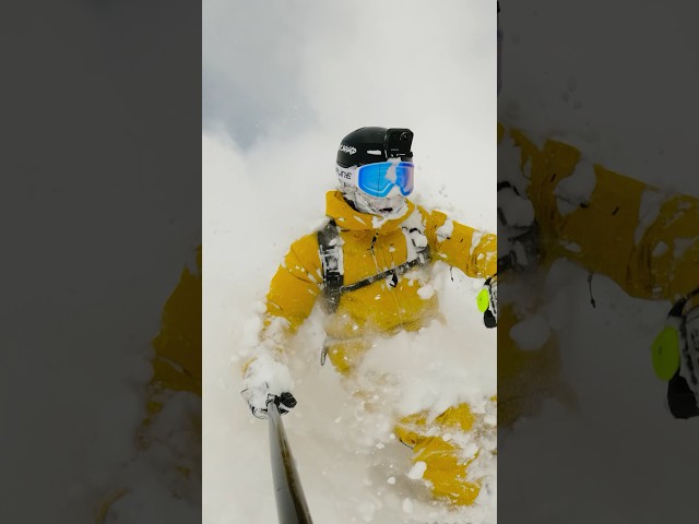 CIRQUE ROPE DROP at SNOWBIRD!! #ski #skiing #snowbird