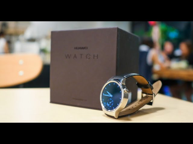 Huawei Watch Unboxing and First Impressions