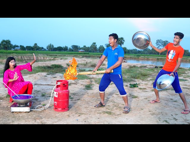Must Watch New Comedy Video 2021Challenging  Funny Video 2021 Episode 122 By Funny Day
