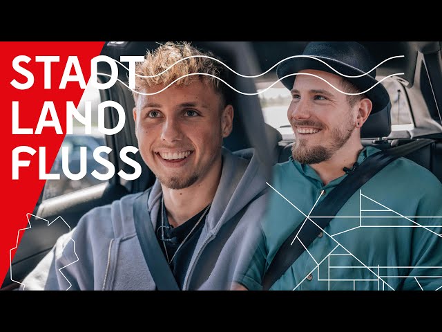 Stadt, Land, Fluss! | Mit YouTuber Benjamin Wolter und Jona Niemiec - Teil 2 | Fortuna Düsseldorf
