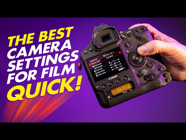 The ONLY Camera Settings Video You Need To Watch In 2022