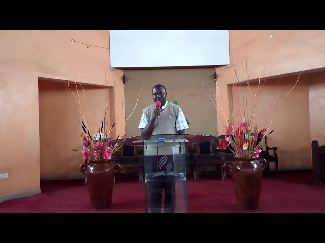 What a friend we have in Jesus, 9th April Vespers message by Elder Fred Agina