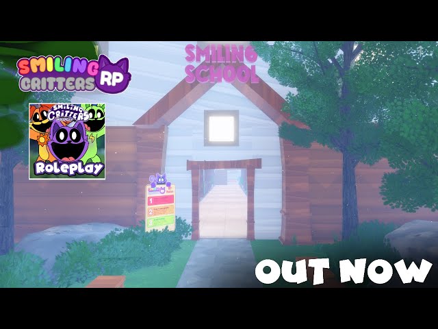 Poppy Playtime Chapter 3 | Roblox Smiling Critters RP : SMILING SCHOOL IS OUT!
