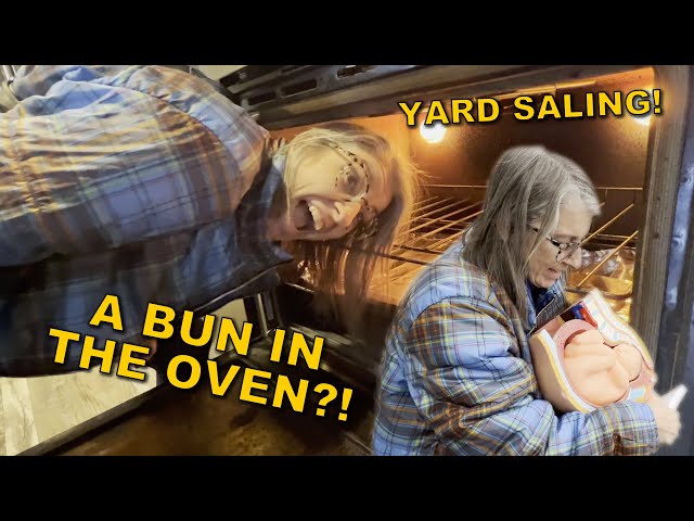 A Bun in the Oven?! Yard Saling with the Niche Lady!