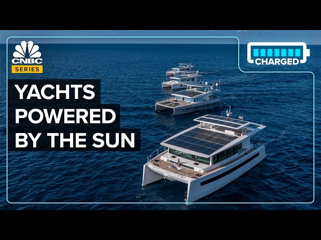How These Silent Superyachts Are Powered By The Sun