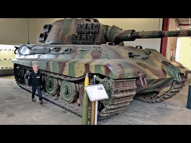 Deutsches Panzermuseum MUNSTER KÖNIGSTIGER RC HENG LONG & TORRO Tanks