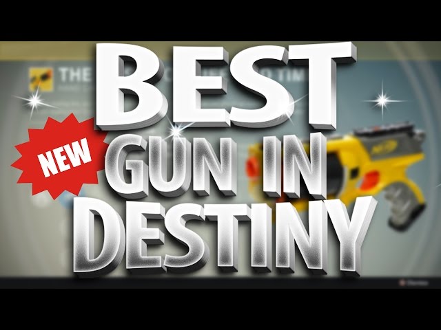 BEST GUN IN DESTINY. World First Review Of NEW OP Gun SOON TO BE RELEASED Exotic Hand Cannon