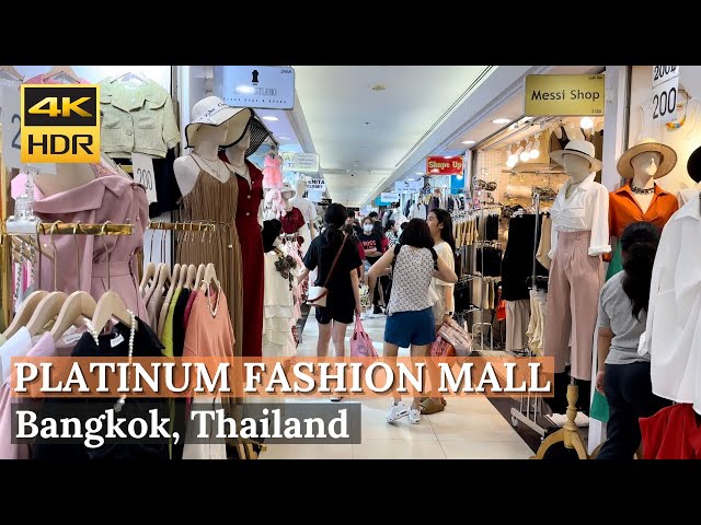 [BANGKOK] Platinum Fashion Mall: "Discover the Best Wholesale Deals of Clothing"| Thailand [4K HDR]