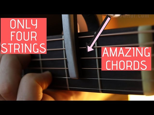Guitar Capo Hack ... How to Create Beautiful Chords with the Guitar Capo