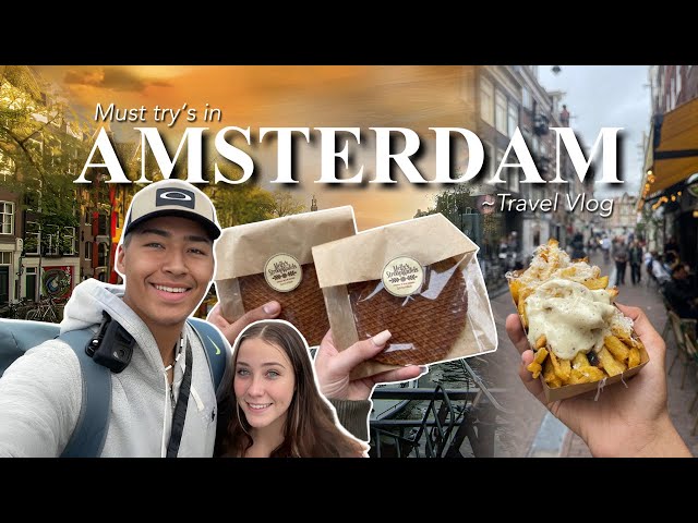 The BEST Amsterdam BUCKET LIST Places! (Vlog)