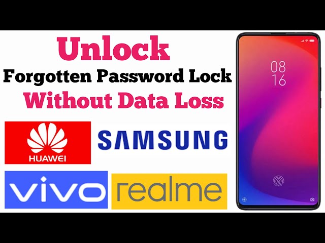 🔴How To Unlock Android Phone Password Lock Without Data Loss