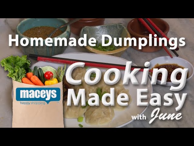 Cooking Made Easy with June: Homemade Dumplings | 09/14/20