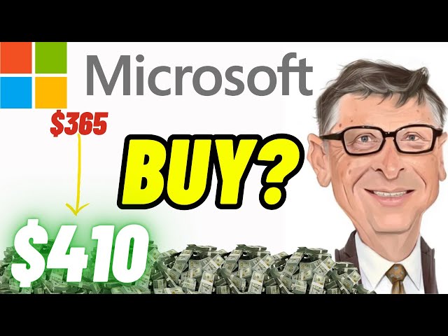 Is Microsoft A Buy Now? | MSFT Stock Analysis! |