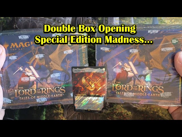Lord of the Rings Special Edition - Magic the Gathering Double Box Opening