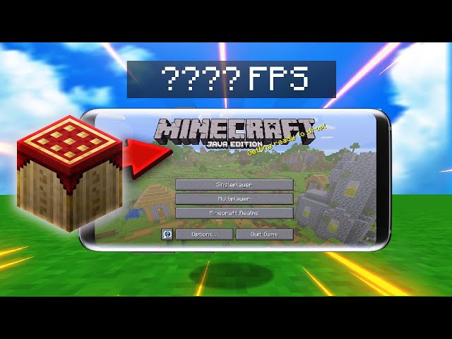 Playing Minecraft Java Edition on MOBILE.. (Pojav Launcher)